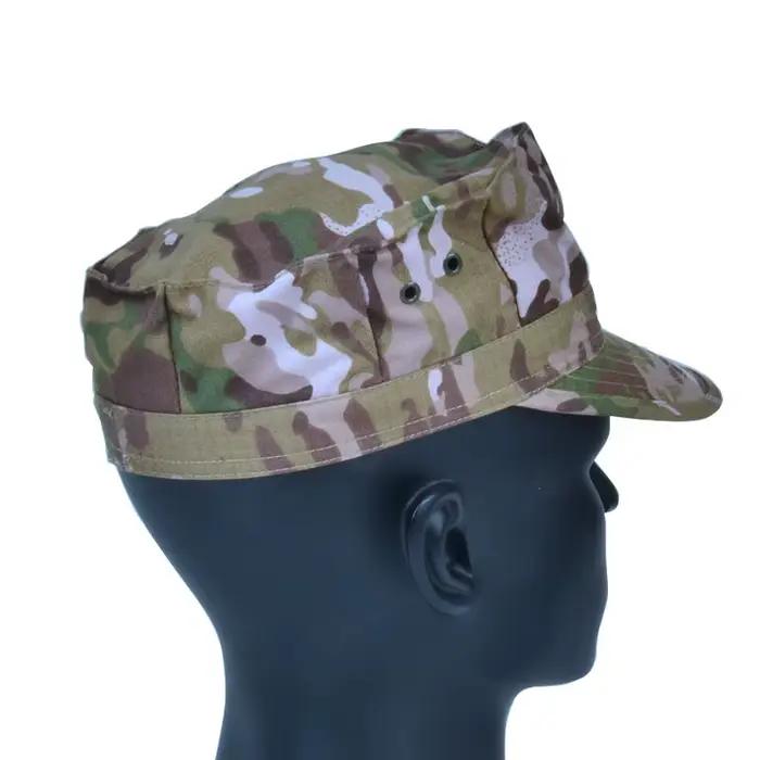 Casquette octogonale camouflage Tactifans - RipStop nylon pêche chasse sport outdoor