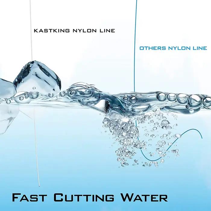 Ligne de pêche monofilament KastKing 110m 20-200LB - Super résistante pour pêche en bateau et gros poissons