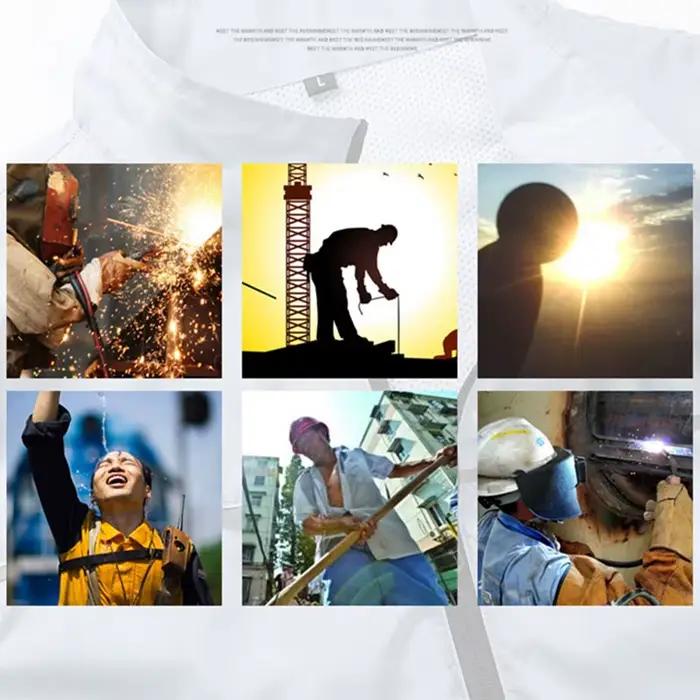 Veste rafraîchissante homme sans manches, climatisation USB pour pêche et travail en haute température