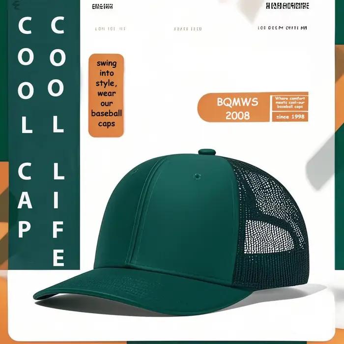 Casquette mesh classique pêche qualité - Protection solaire pêche escalade conduite été homme