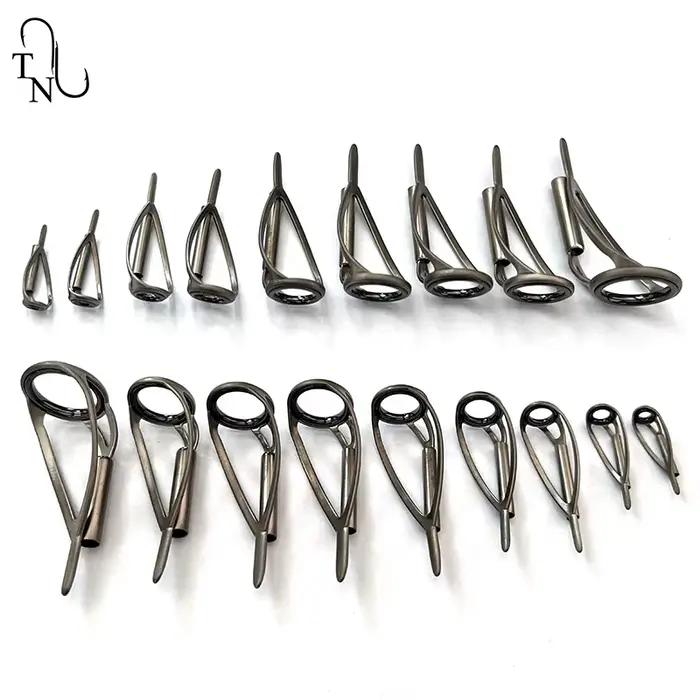Kit 5 pièces TN99 TUCRLST anneaux guidon canne pêche rechange réparation eau salée