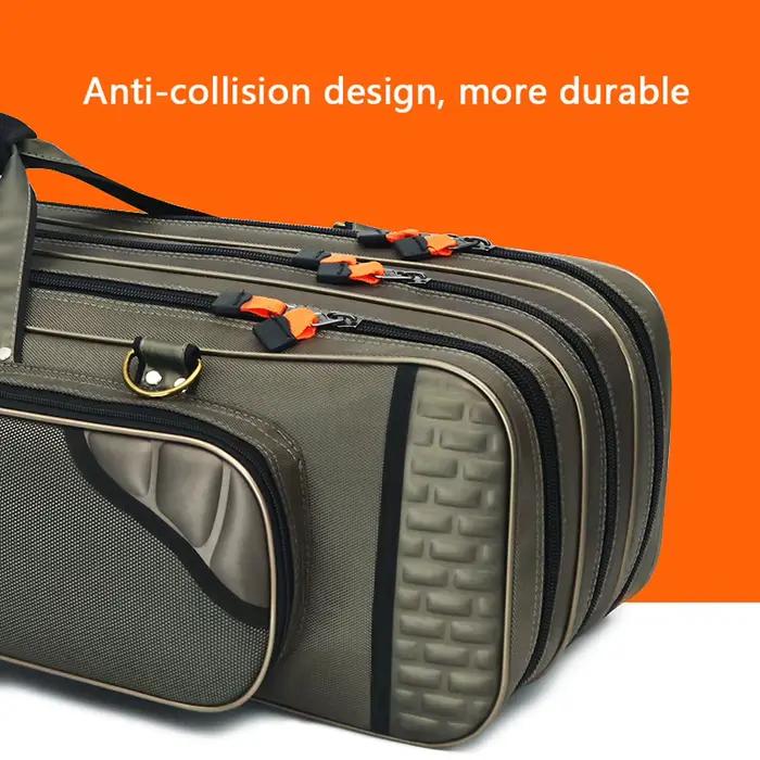 Sac canne pêche grande capacité 2-4 couches 80-130cm - Organisation optimale étanche
