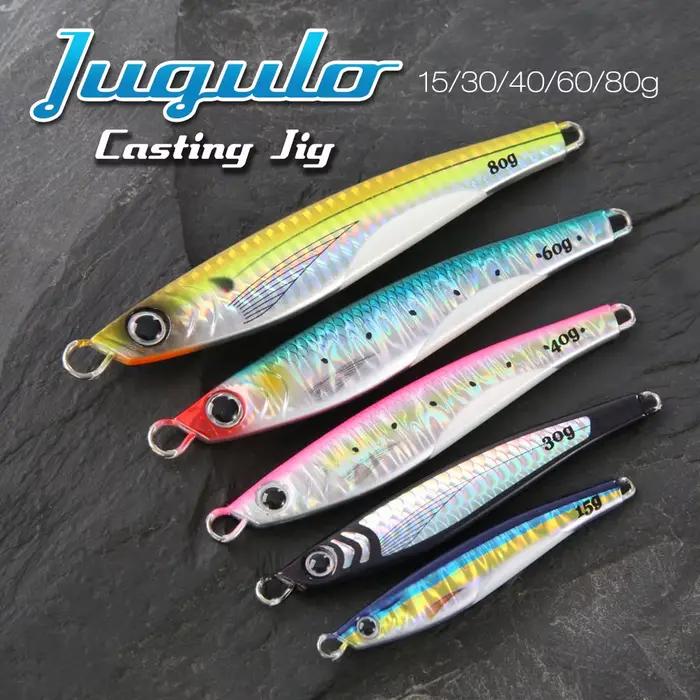 Leurre casting FSTK Jugulou 15g à 80g pour bar thon pêche en mer leurres longue distance