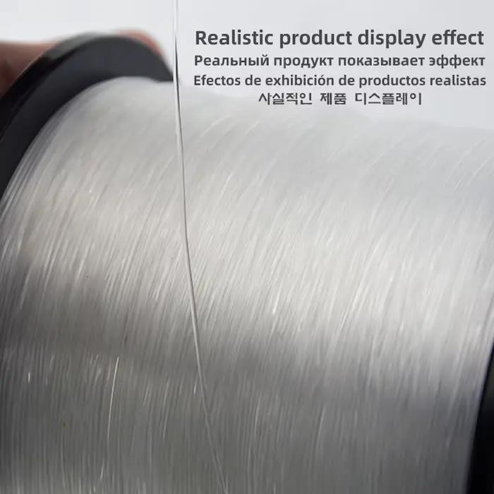 Ligne de pêche monofilament épaisse 0.6 à 1.0mm pour mer et surf 500m résistance