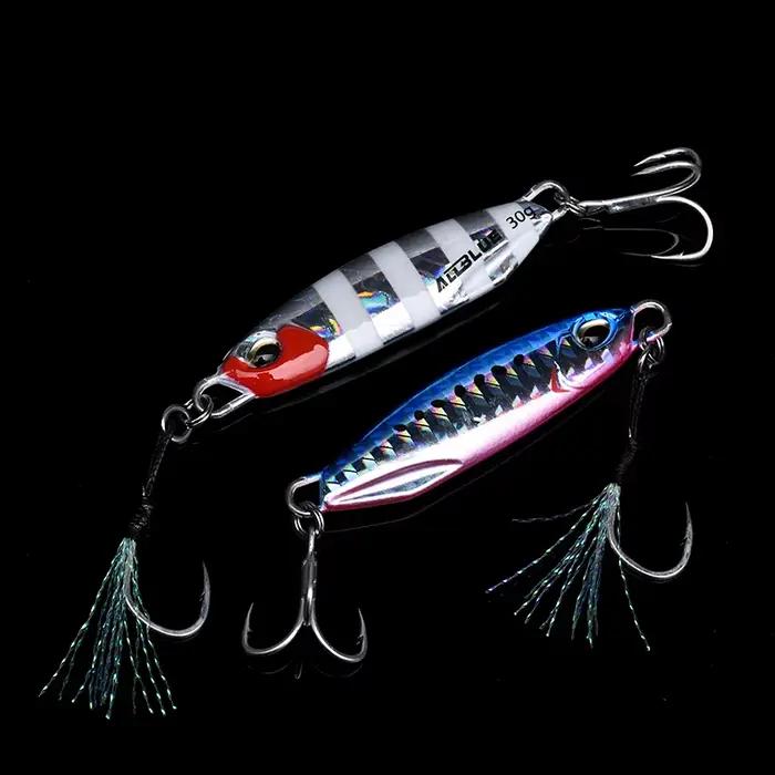 Leurre métallique ALLBLUE DRAGER 15G 30G pour bar et pêche en mer depuis le bord