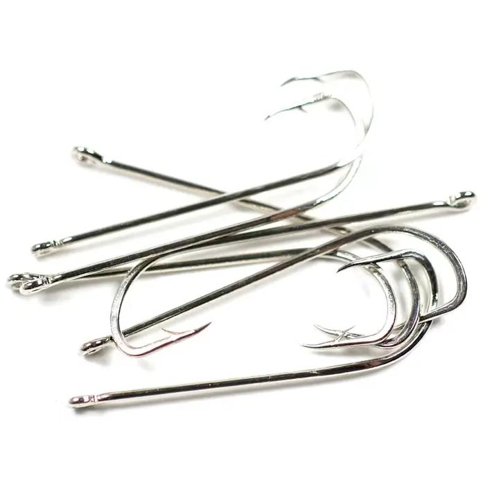 100 hameçons long shank beak pour confectionner vos montages de pêche tailles variées 6 à 10/0