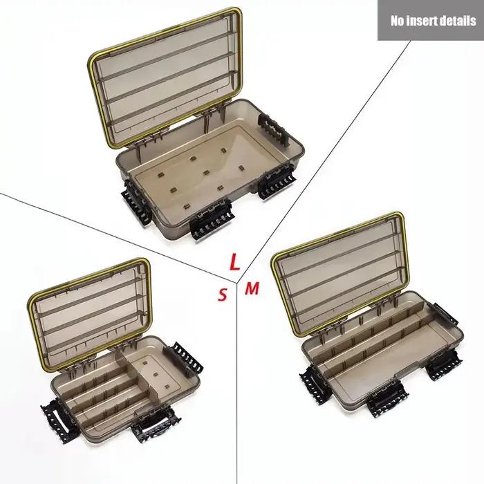 Boîte de pêche étanche SAMOLLA grande capacité, rangement pour leurres hameçons et accessoires de pêche portables