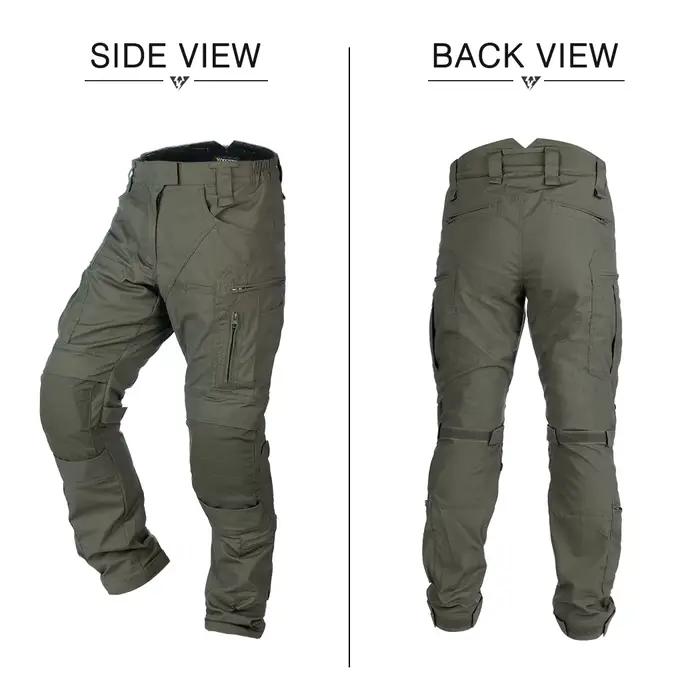 Pantalon tactique IDOGEAR Combat UFS genouillères camouflage pêche outdoor chasse 3209