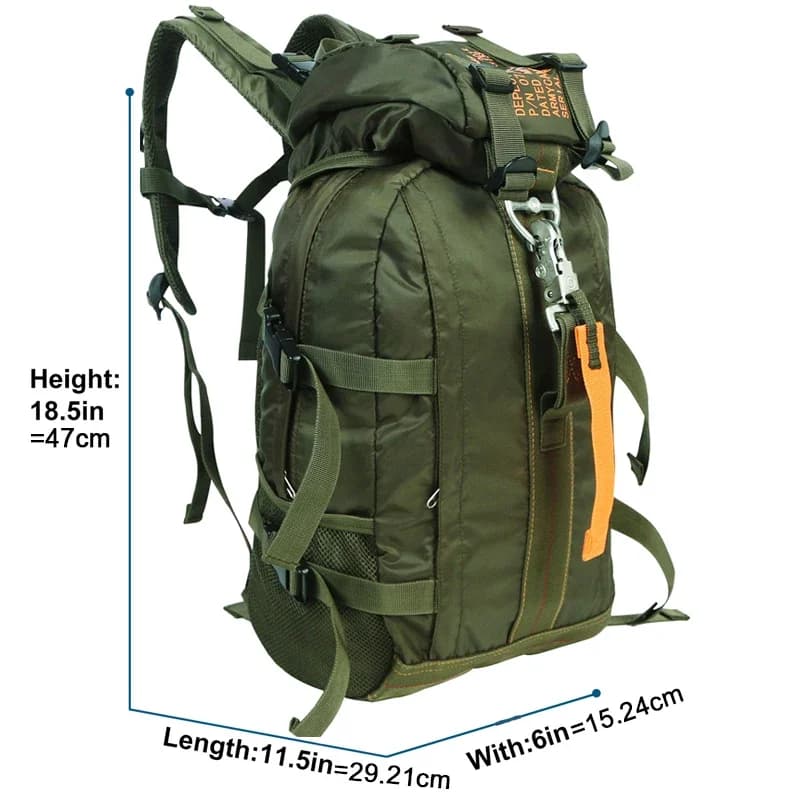 Sac à Dos de Randonnée Homme Léger et Confortable pour Trekking, Camping et Voyage