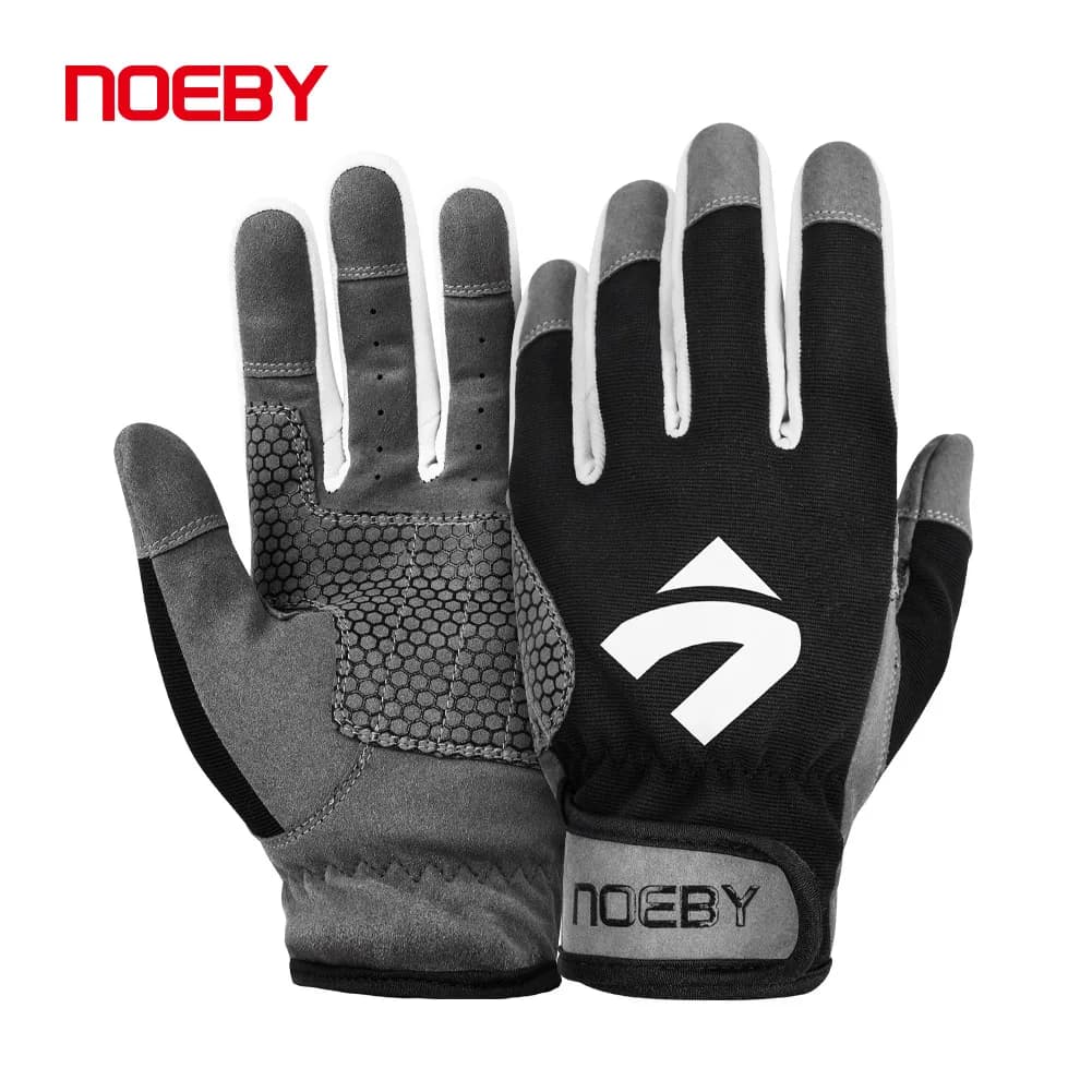 Gants pêche Noeby anti-coupure - protection complète doigts pour pêche leurre et jigging