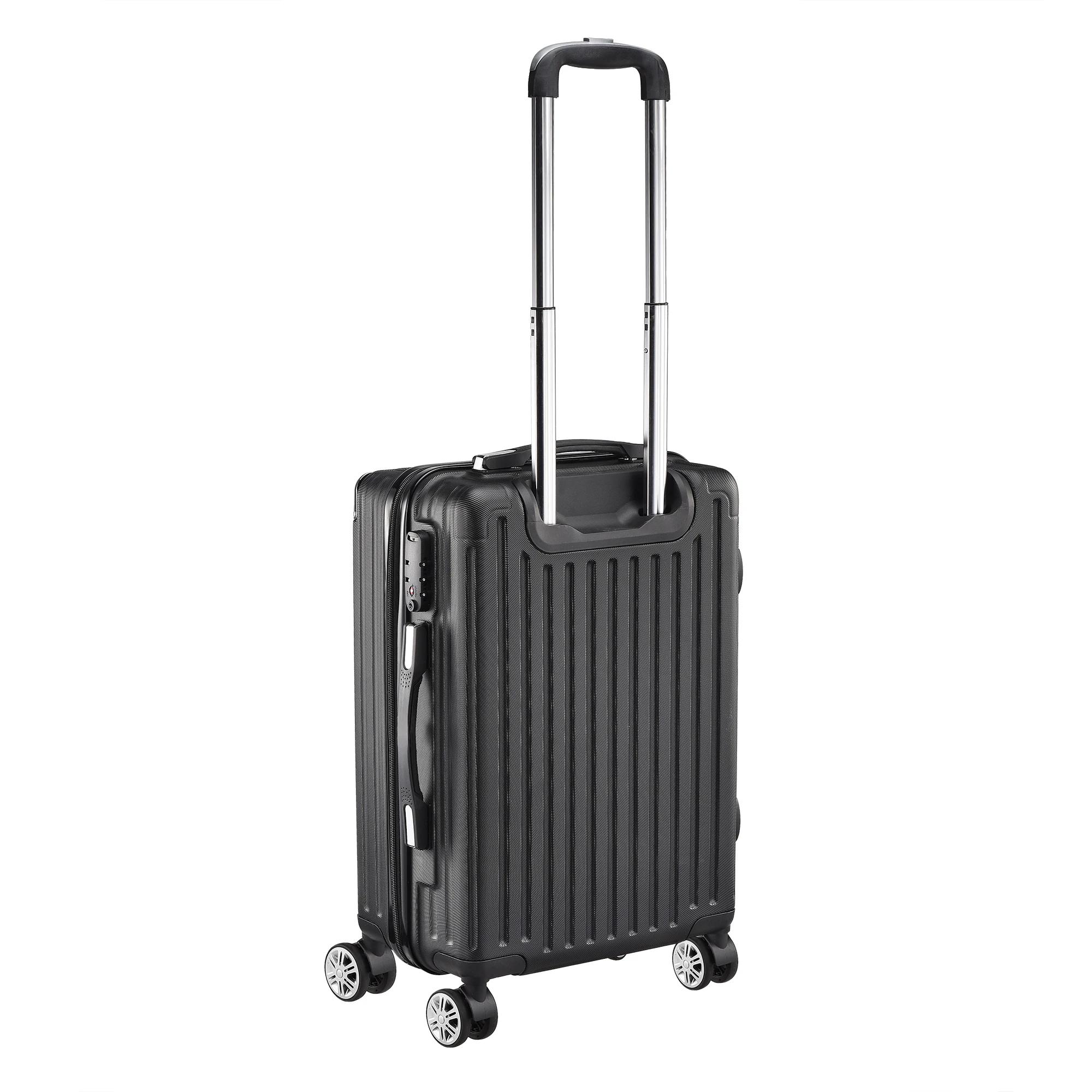 Set valises Comanlai 3 pièces TSA lock ABS 4 roues 28/24/20 pouces voyage trolley rigide