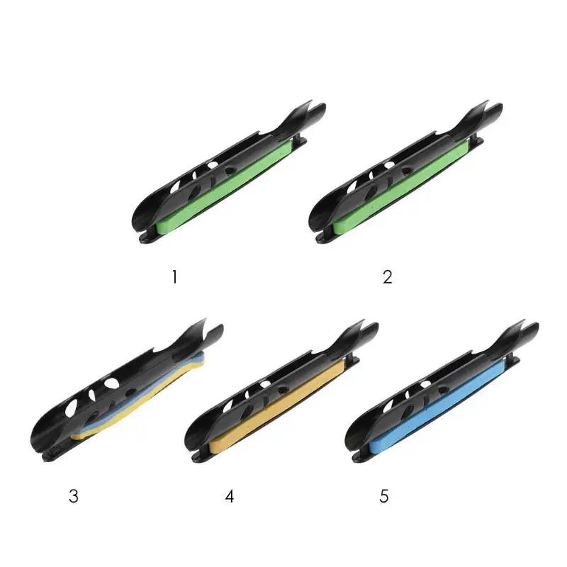 Rouleau à main portable 10 plateaux enroulement ligne - Support bobine alarme pêche pesca accessoire