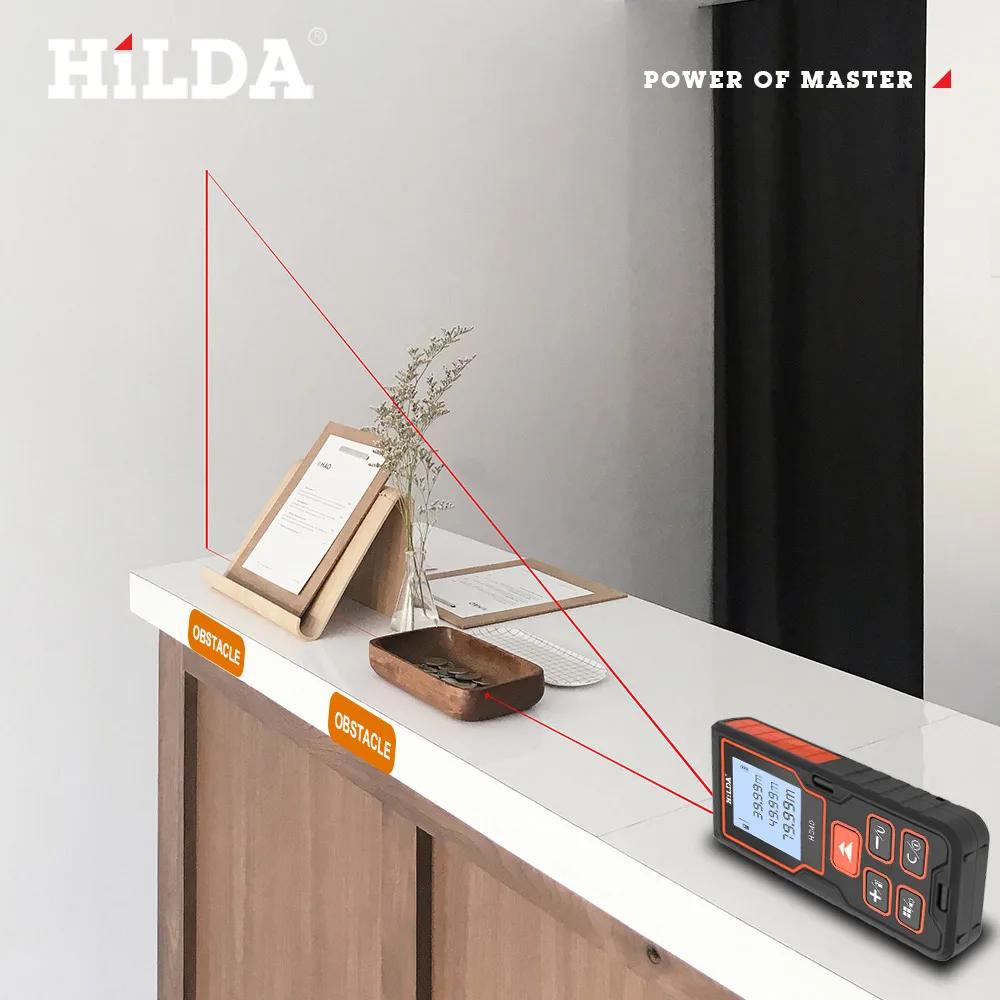 Distanciomètre laser HILDA 40M à 100M - Outil de mesure précis pour pêche et construction