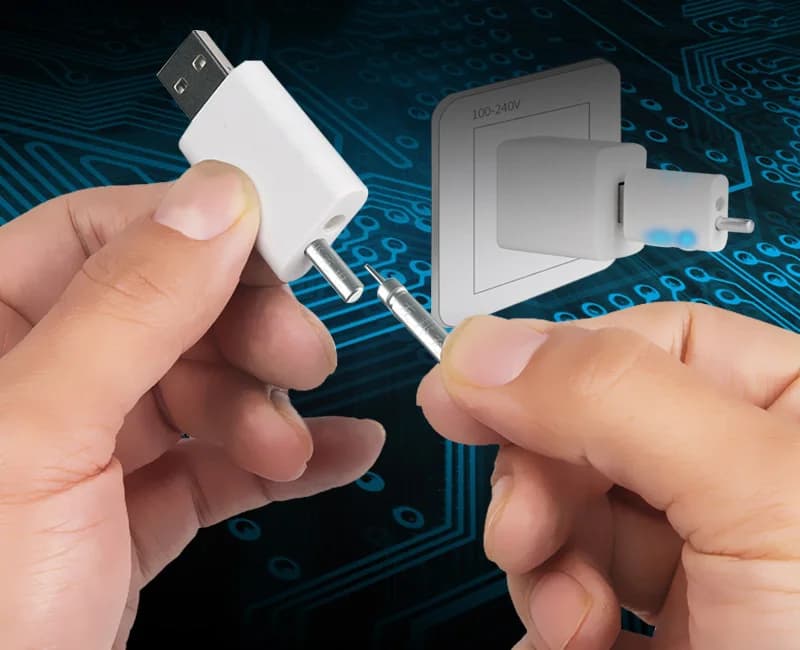 Chargeur USB pour batteries rechargeables CR425 CR322 - Chargeur universel pour flotteurs de pêche