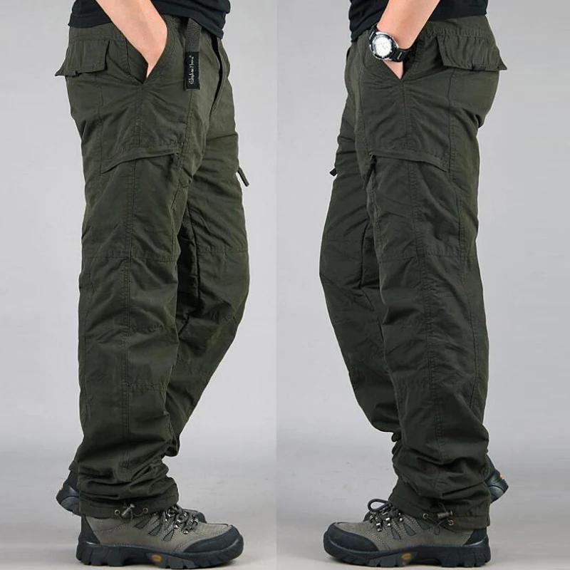 Pantalon polaire épais hiver homme - chaud pour pêche statique et observation hivernale