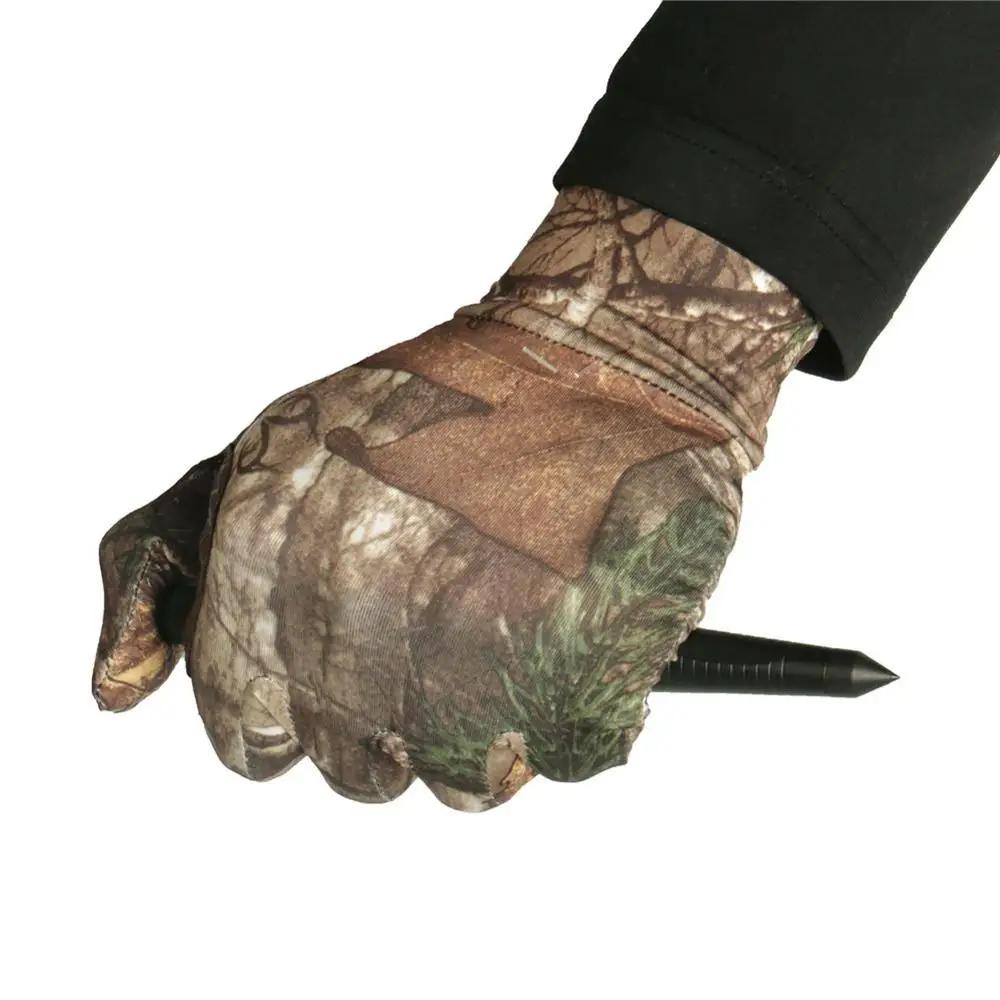 Gants été ultra-fins multifonctions écran tactile anti-dérapage pêche chasse camouflage élastique