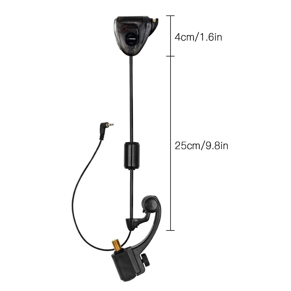 Indicateur de touche lumineux Fishing Swinger - Alarme LED pour pêche durable avec swinger et accessoires