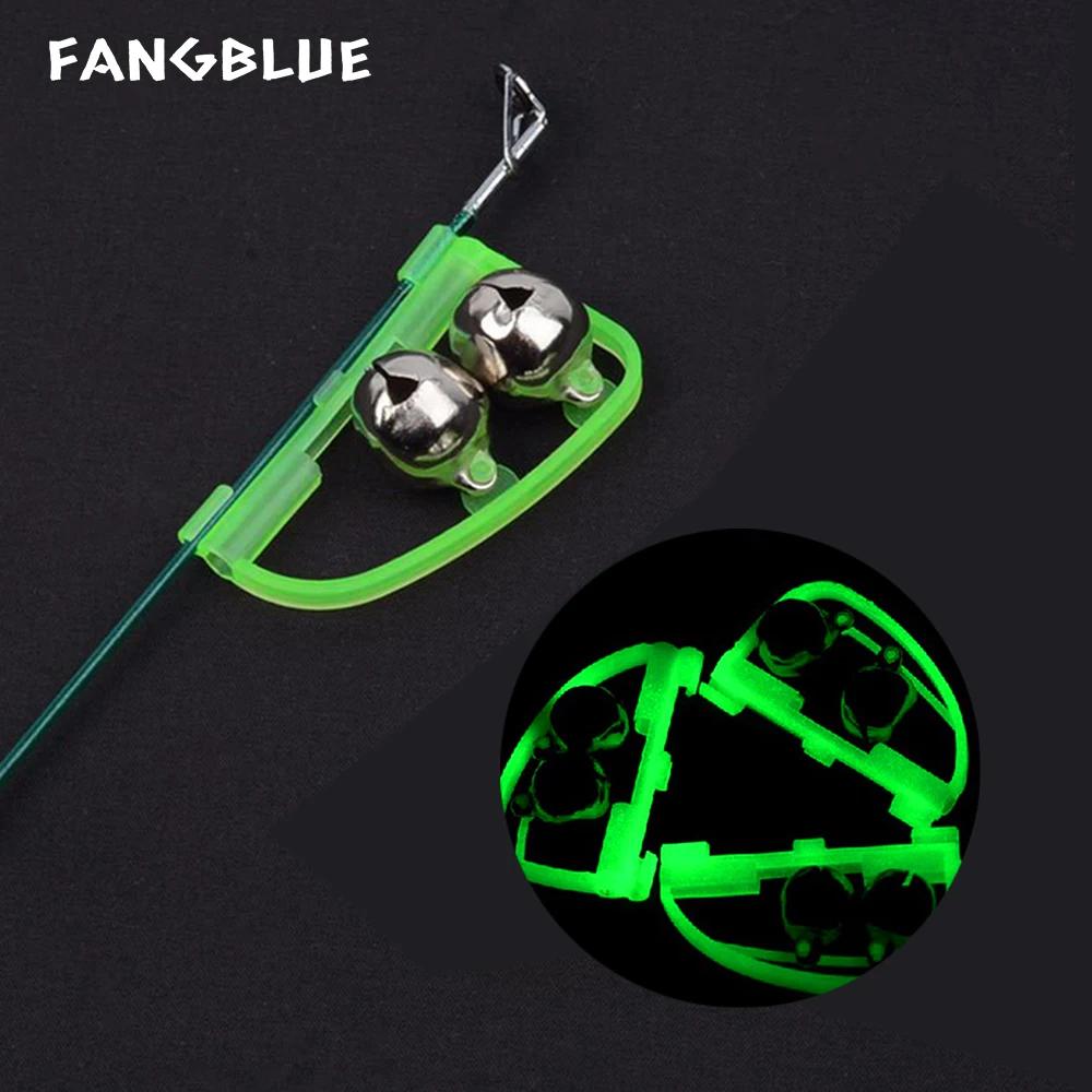 Alarme de pêche lumineuse en acier inoxydable pour brochet et carpe - Accessoire anti-dérapant pour canne
