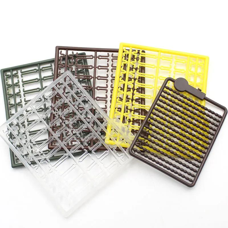 5 Cartes Stop Beads pour Montages Carp Fishing - Pop Up Boilies Stopper Hair Rigs Accessoires
