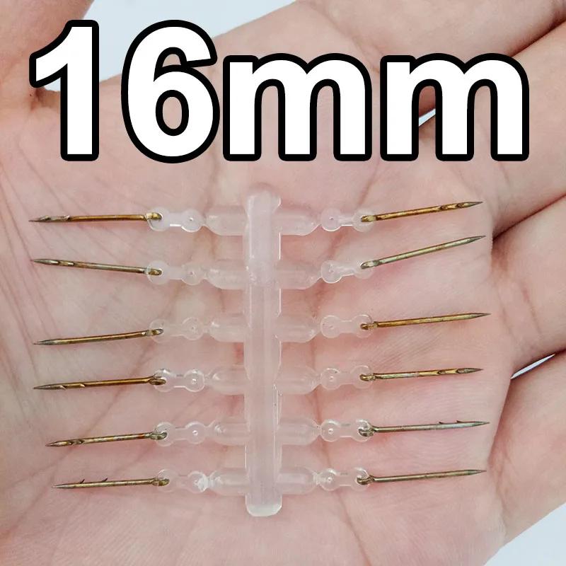 12 pièces accessoires carpe métal spike appât boilies pin élastique Ronnie hair rig feeder
