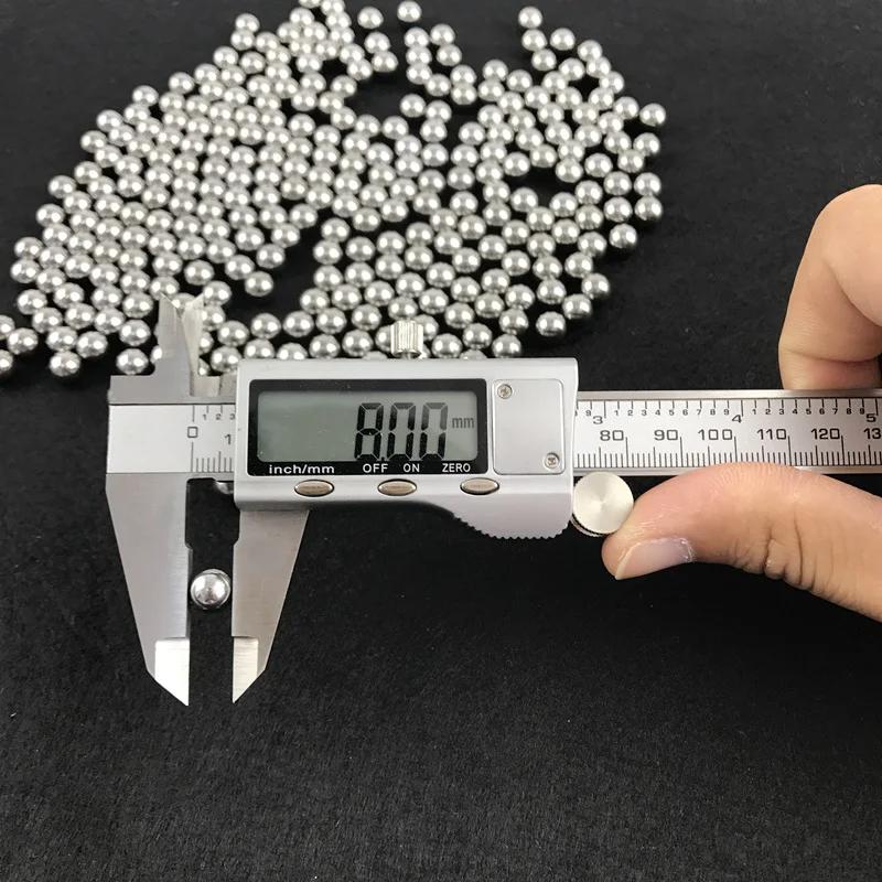 Billes acier 4-12mm pêche catapulte précision haute qualité carbone projectiles