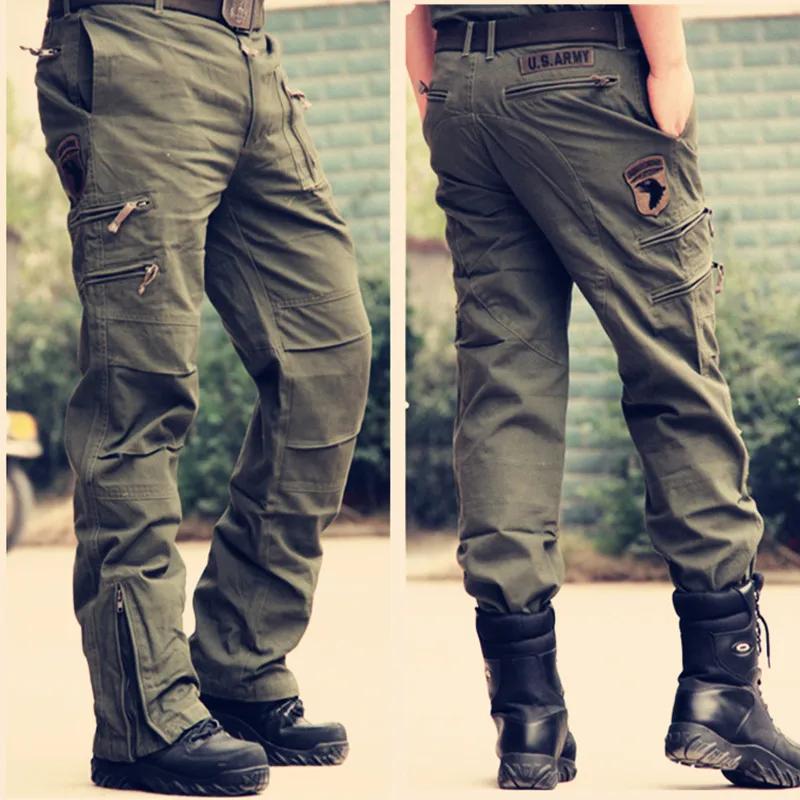 Pantalon de combat noir décontracté - Polyvalence parfaite pêche airsoft et activités outdoor