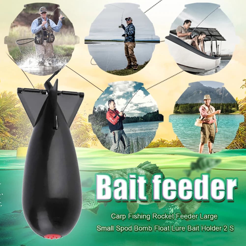 Feeder spod rocket 3-10 pièces pour pêche à la carpe - Distributeur d'appâts flottant précis