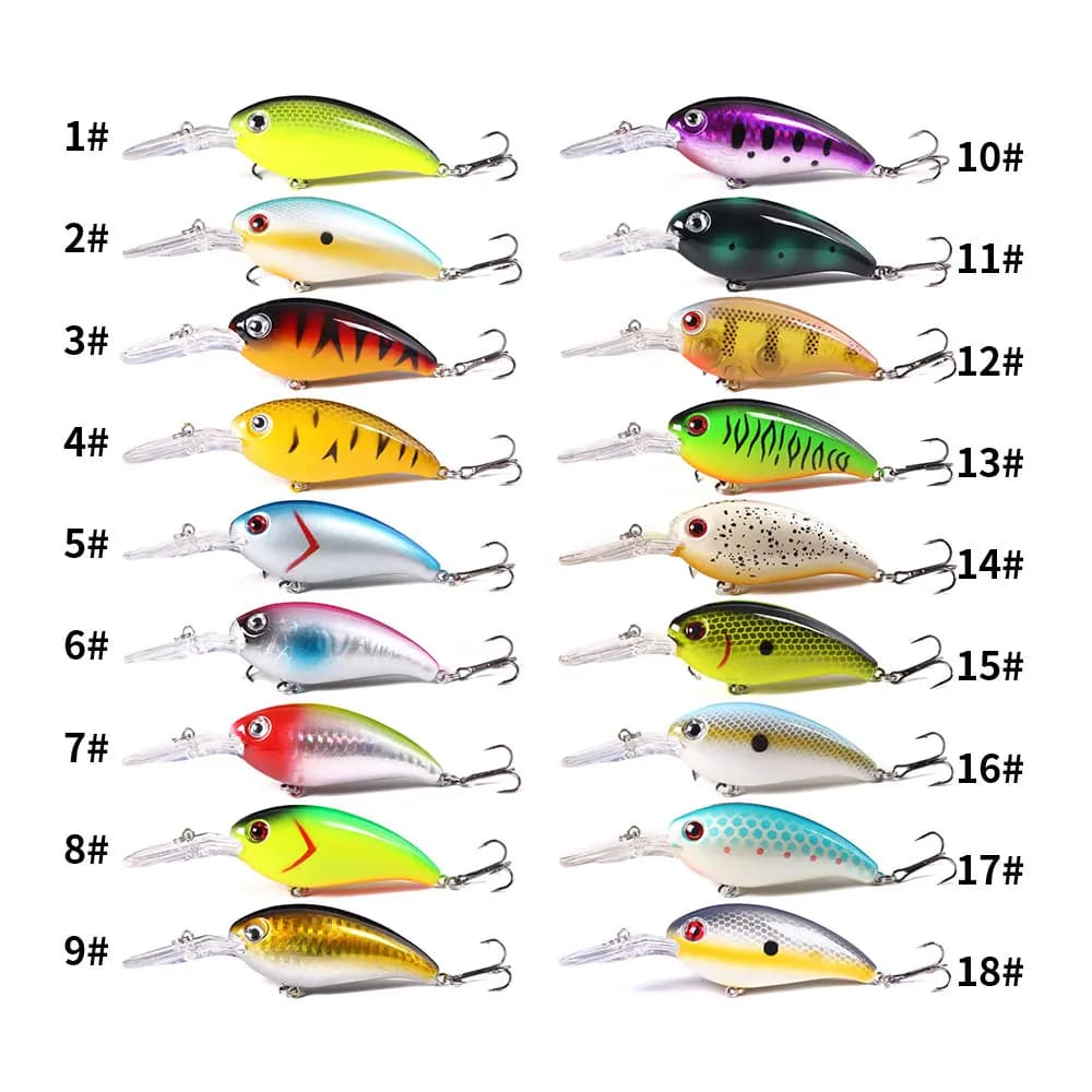 Leurre crankbait Hengjia 14g 10cm Minnow - Wobbler pour brochet et perche en pêche au leurre