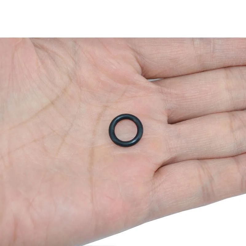50 anneaux caoutchouc noir pour alarmes de touche pêche, pods et barres - Accessoires pêche durable