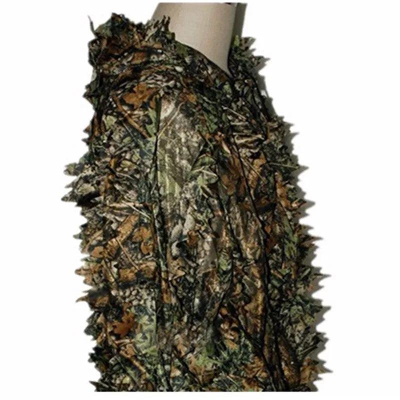 Combinaison Ghillie 3D feuilles Realtree pour paintball chasse pêche - camouflage parfait extérieur