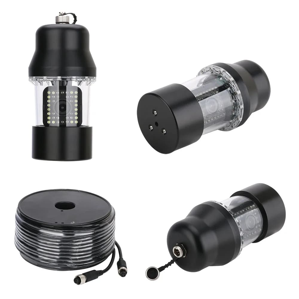Caméra vidéo de pêche sous-marine MAOTEWANG 7" étanche IP68 avec 38 LEDs et rotation 360° 20-100m