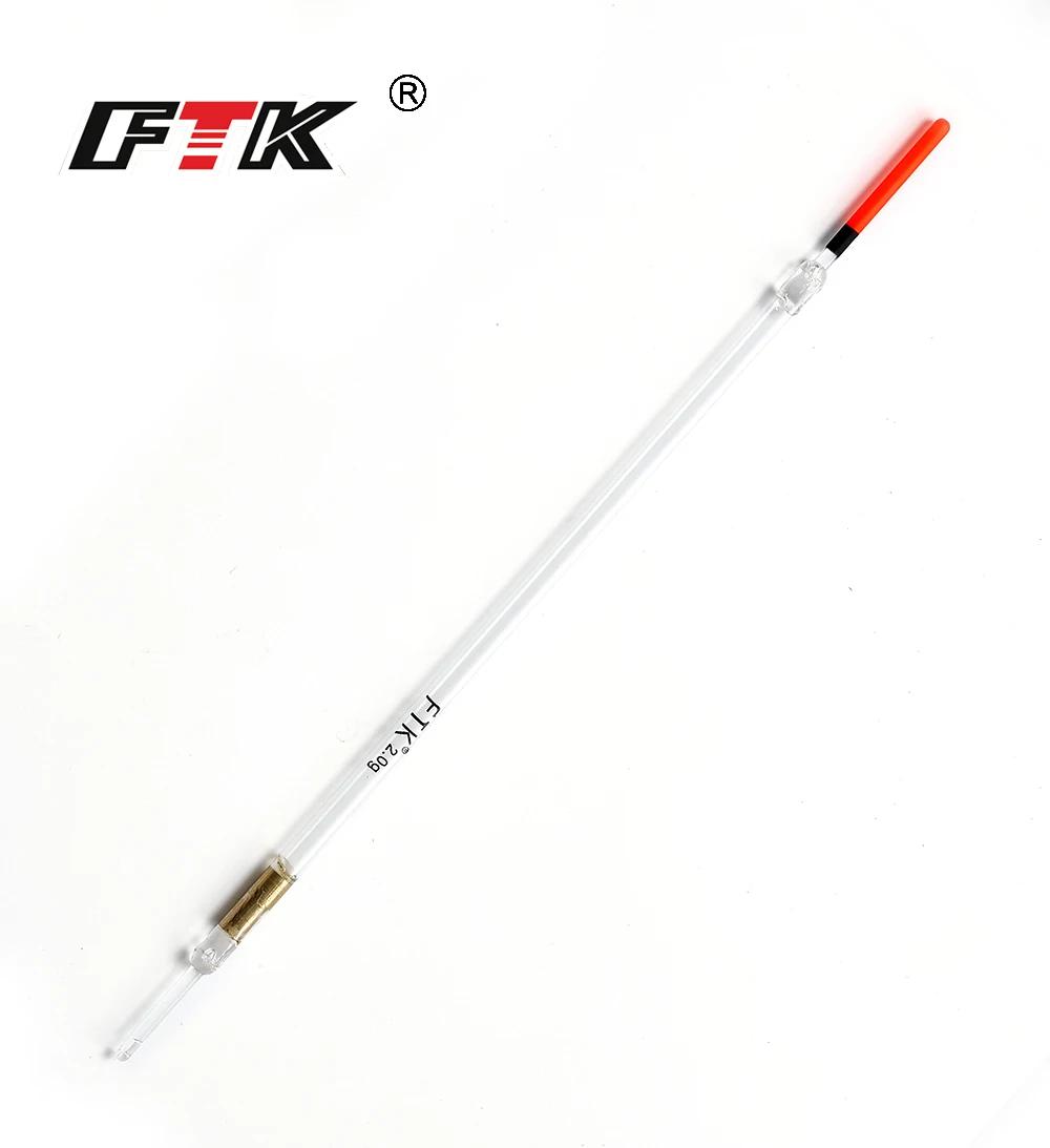 Flotteurs nylon cristal FTK 10 pièces lot 1.0g à 2.0g pour pêche fine et précise, matériel pêche complet