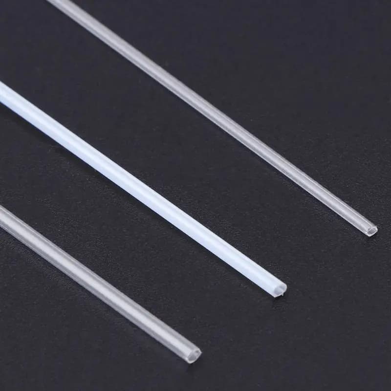 10 flotteurs queue DIY tubes creux diamètre intérieur 0.8/1/1.2mm épais transparents accessoires montage pêche