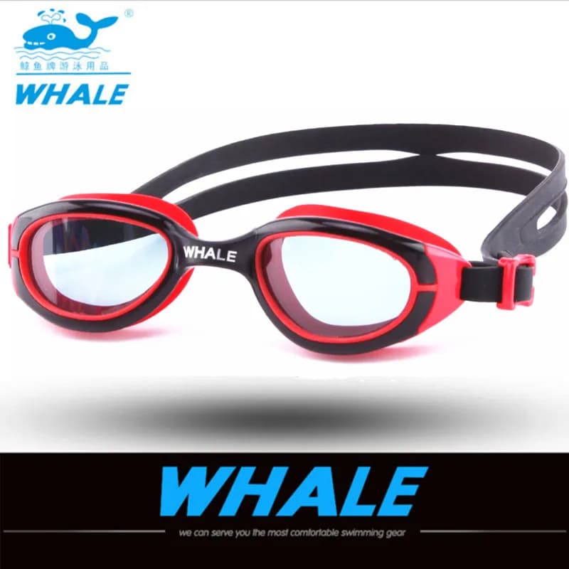 Lunettes de natation WHALE pour enfants 4-15 ans - Professionnelles réglables waterproof - Sports