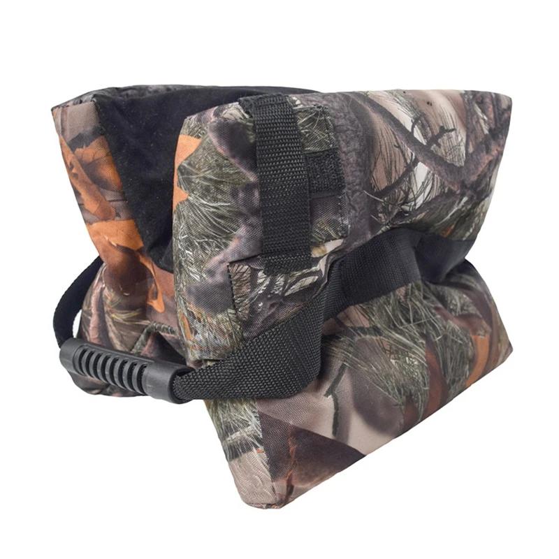 Sac de support de tir vert sable non rempli - Support de fusil pour pêche et chasse, accessoire de tir