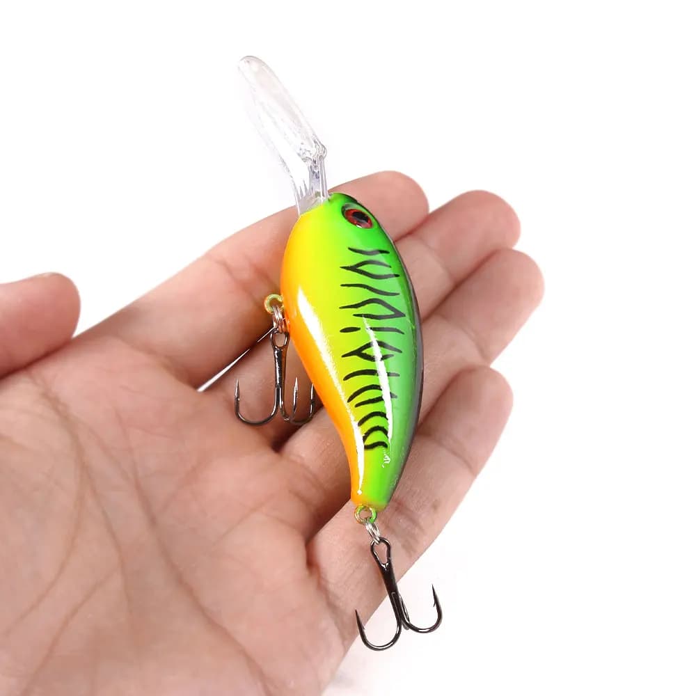 Leurre crankbait Hengjia 14g 10cm Minnow - Wobbler pour brochet et perche en pêche au leurre
