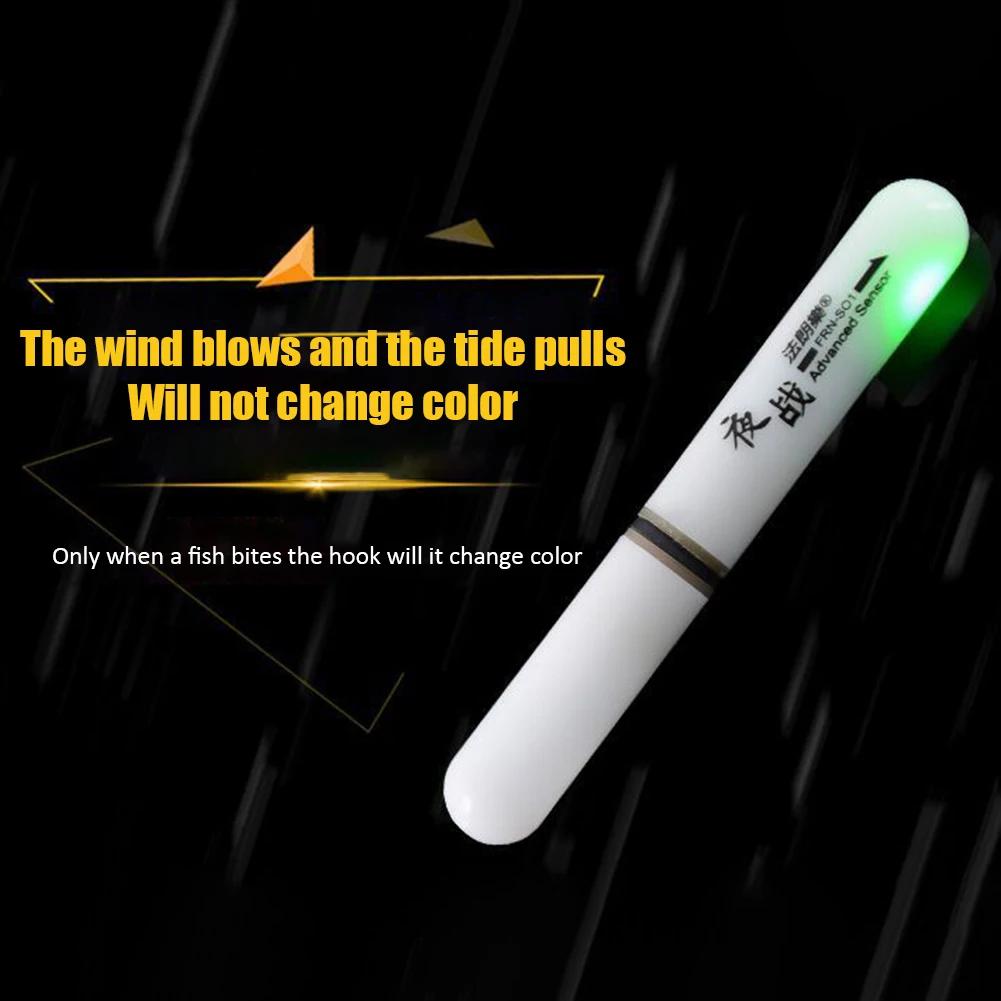 Alarme électronique LED pour pêche de nuit - Clip lumineux étanche pour canne à pêche