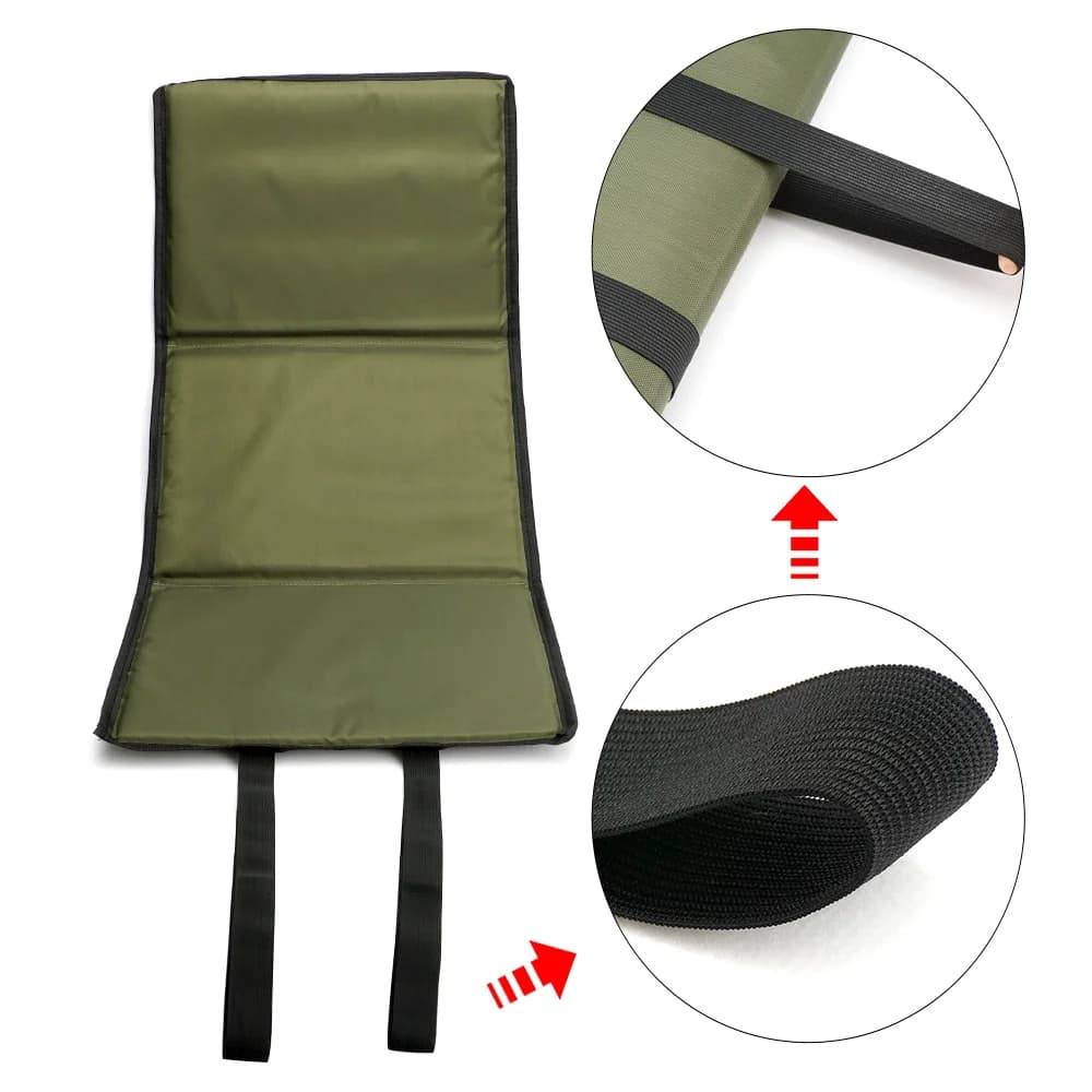 Tapis de décrochage pliable multifonction Hirisi avec coussin éponge respirant pour la pêche de la carpe