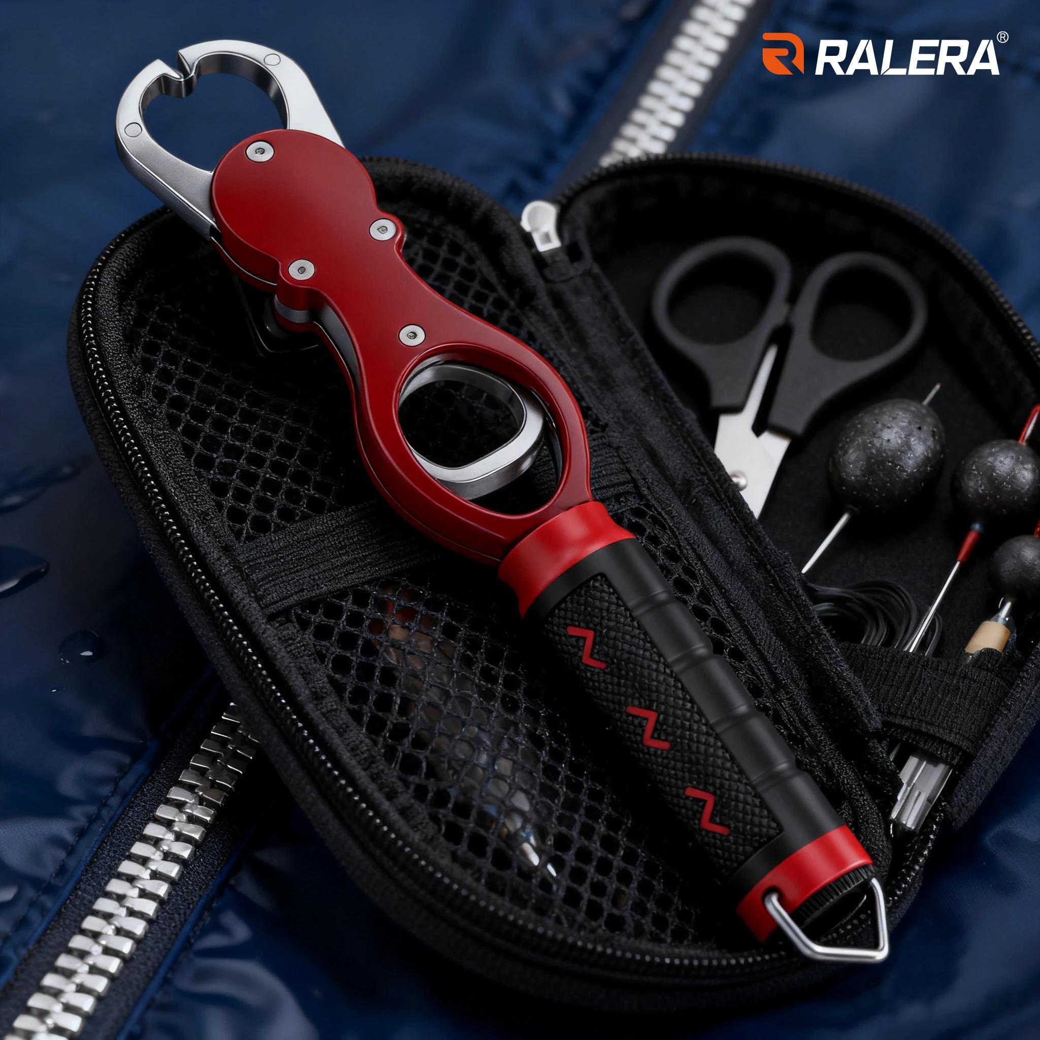 Pince à lèvres pour poisson avec balance 18kg en aluminium - Outil professionnel de pêche cadeau homme