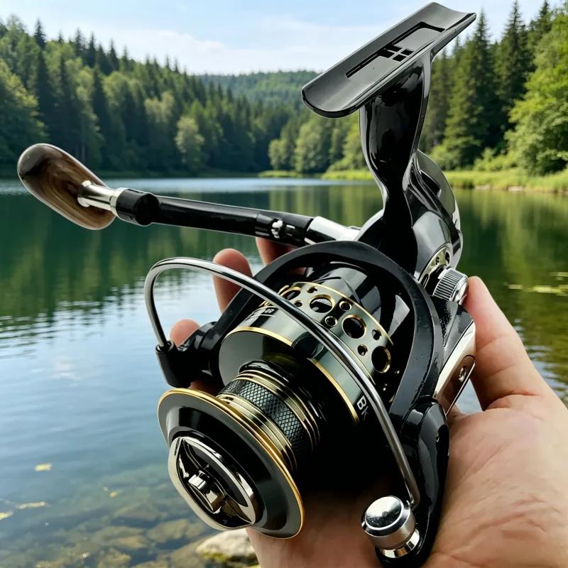 Moulinet spinning Okuma metalultra léger frein 18kg outil pêche 2025