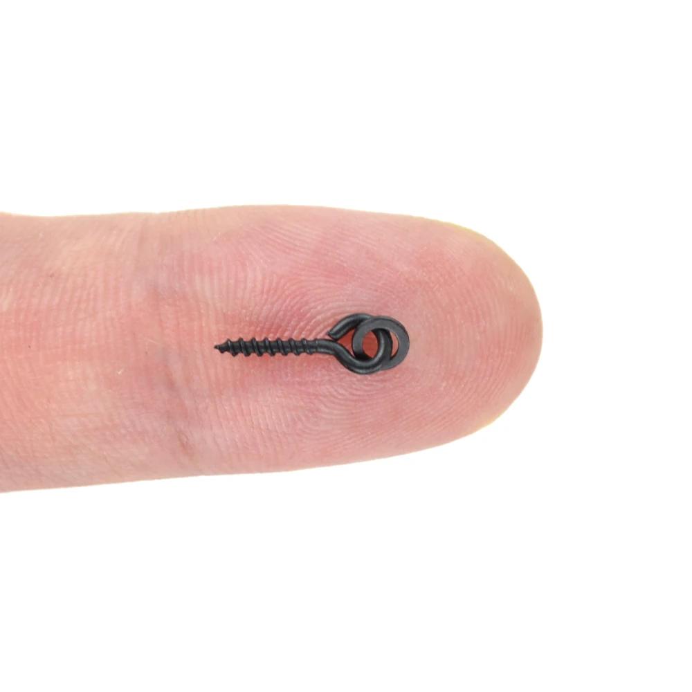Hirisi 20 pièces vis à boilies pour carp fishing avec anneau solide outil appât chod rigs
