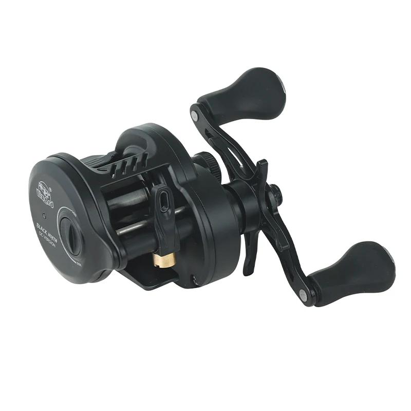 Moulinet Lizard Black Myth DC Baitcasting - Pêche au leurre longue distance avec charge automatique