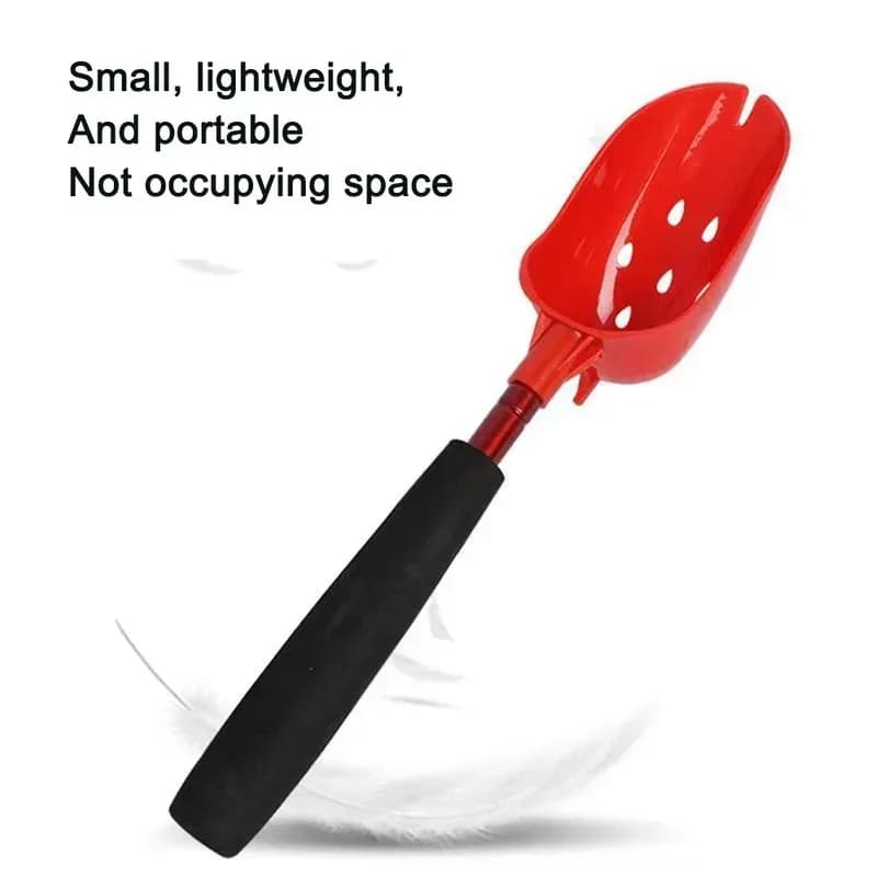 Cuillère à amorce rétractable - Louchette légère manche long anti-dérapant pour lancer précis