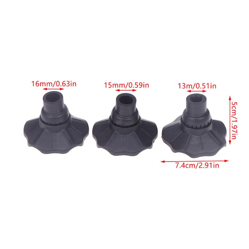 Lot 4 protections pieds anti-dérapantes pour tabouret pêche et camping 13-16mm