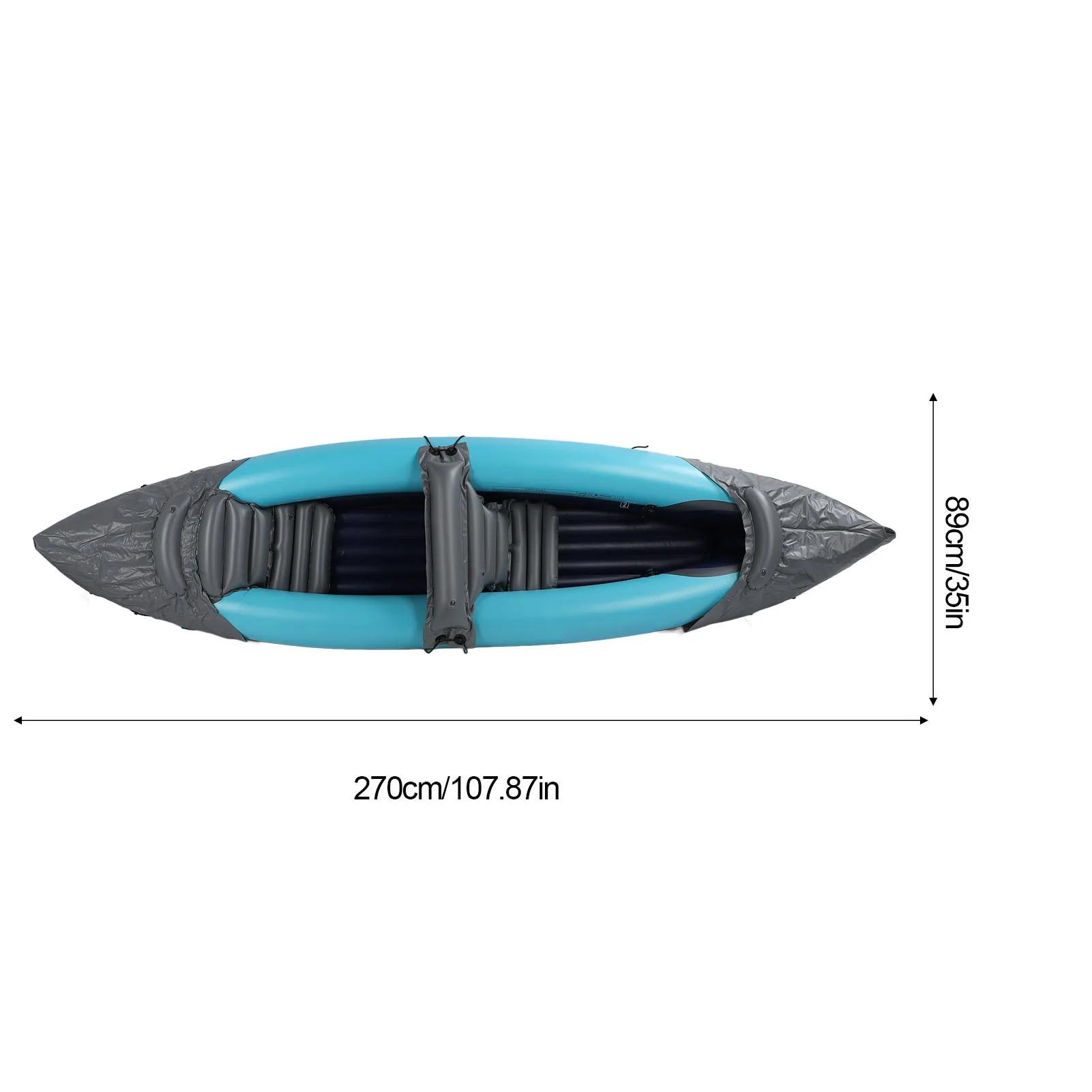 Kayak gonflable 2 personnes portable pêche - Canoë PVC renforcé pour rafting et navigation