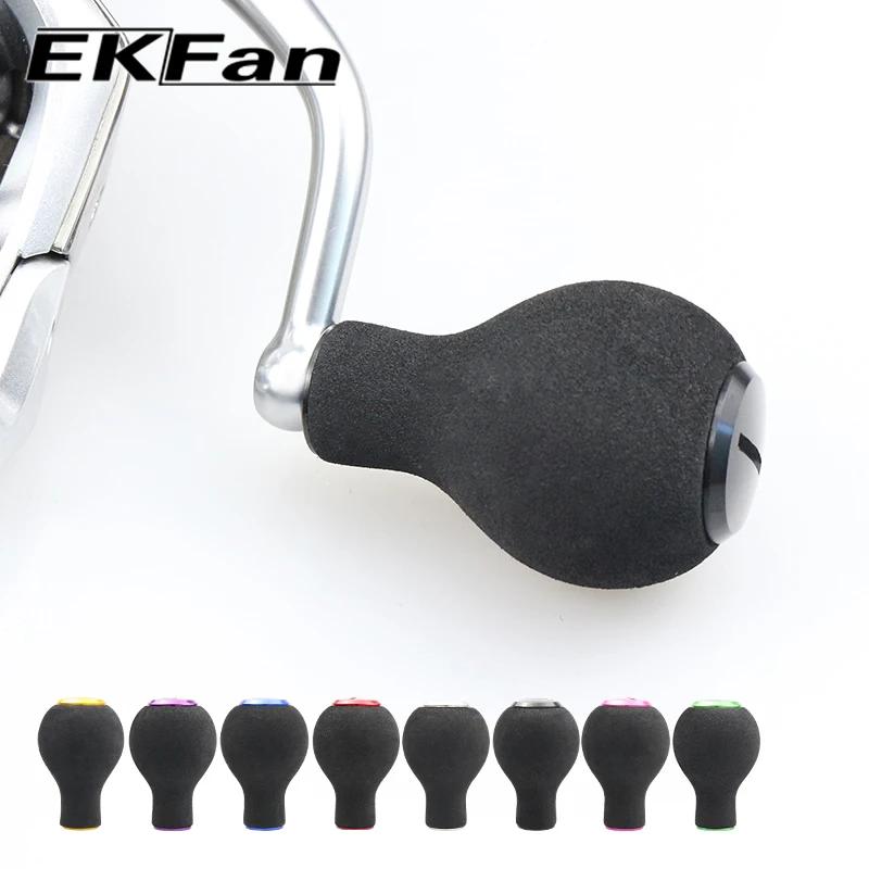 Poignées EKFan EVA pour moulinets Dawa Shimano - Forme gourde ergonomique pour pêche au lancer