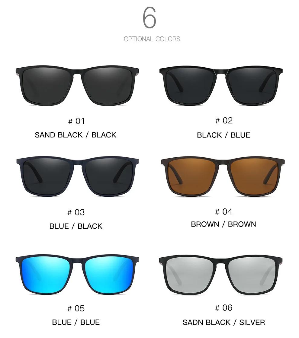 Lunettes de soleil polarisées homme sport pêche confortables légères UV400 protection totale
