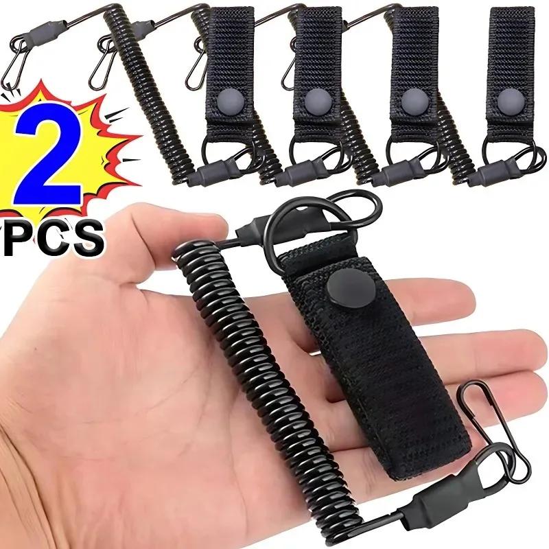 Lanière élastique rétractable anti-perte pour clés et téléphone - Accessoire pêche pratique