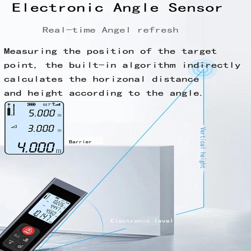 Télémètre laser en alliage d'aluminium avec charge USB - 262FT/328FT pour pêche précise