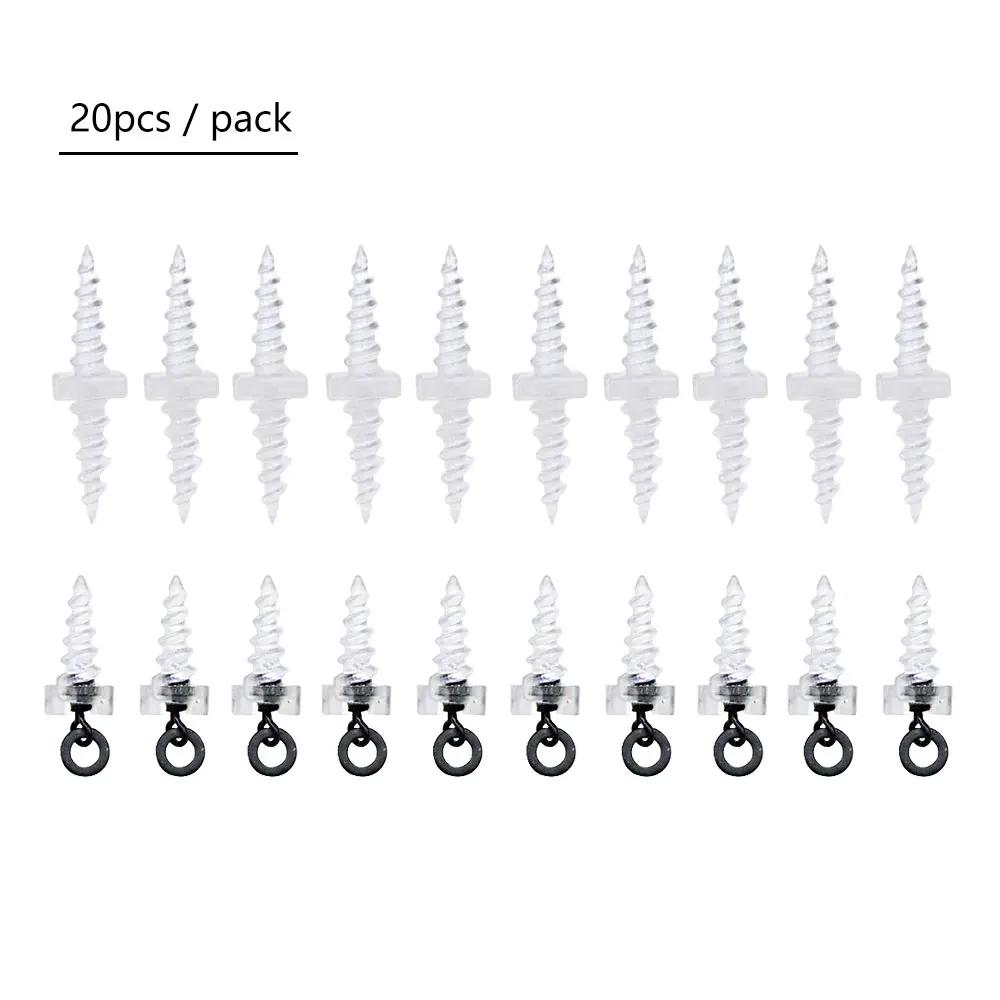 20 vis double écrous carp fishing boilies montage cheveu accessoires pêche au coup amorce connecteur